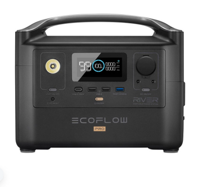 Портативна електростанція EcoFlow RIVER Pro, акумулятор, зарядний пристрій, електрогенератор 1627494001 фото