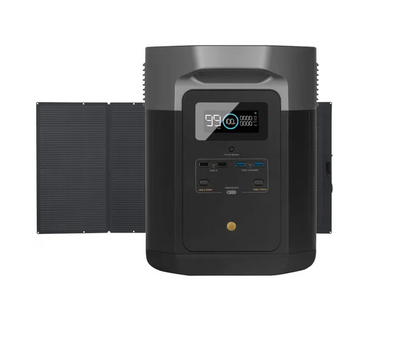 Комплект Зарядна станція EcoFlow DELTA Max 2000 і Сонячна панель 400 W Solar Panel Bundle 1692310848 фото